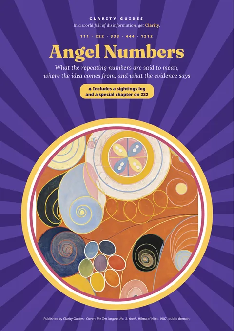 Cover of Angel Numbers: What Repeating Numbers Are Said to Mean