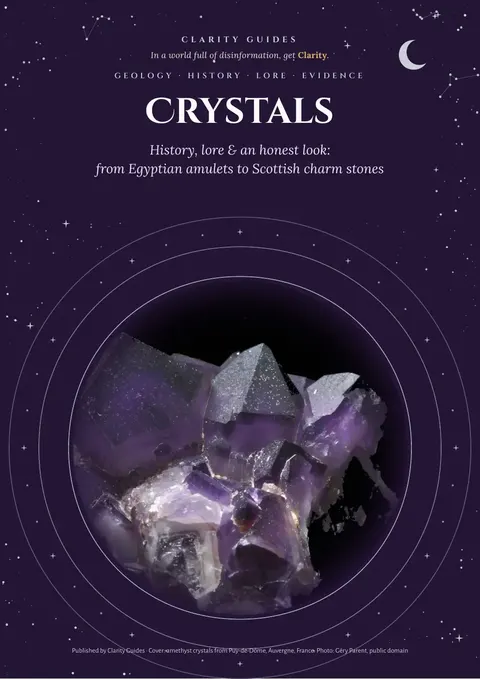 Cover of Crystals: History, Lore & an Honest Look