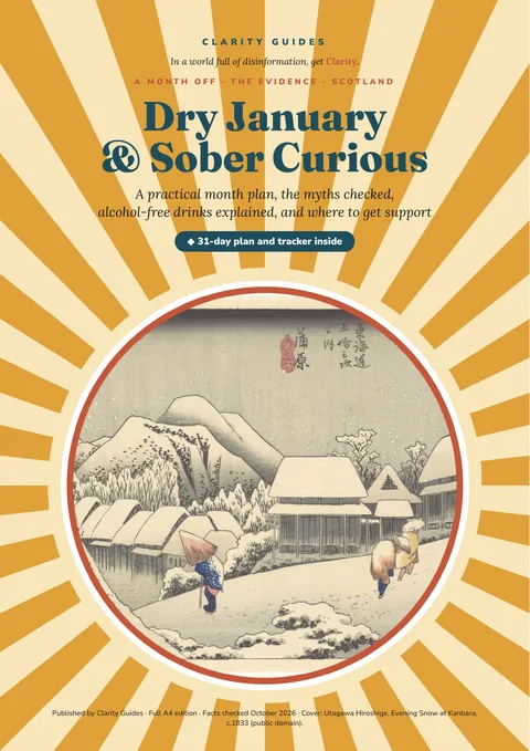 Cover of Dry January and Sober Curious: What the Evidence Says