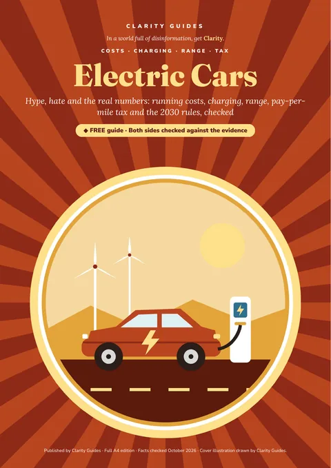 Cover of Electric Cars: Hype, Hate and the Real Numbers