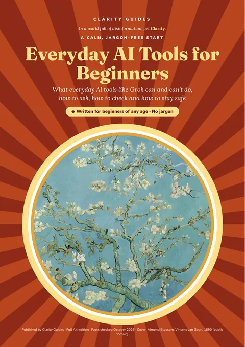 Cover of Everyday AI Tools for Beginners: A Calm, Jargon-Free Start
