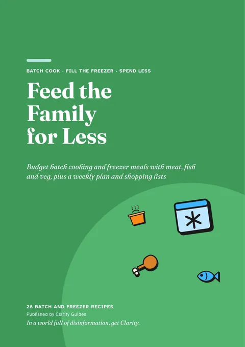 Cover of Feed the Family for Less cookbook