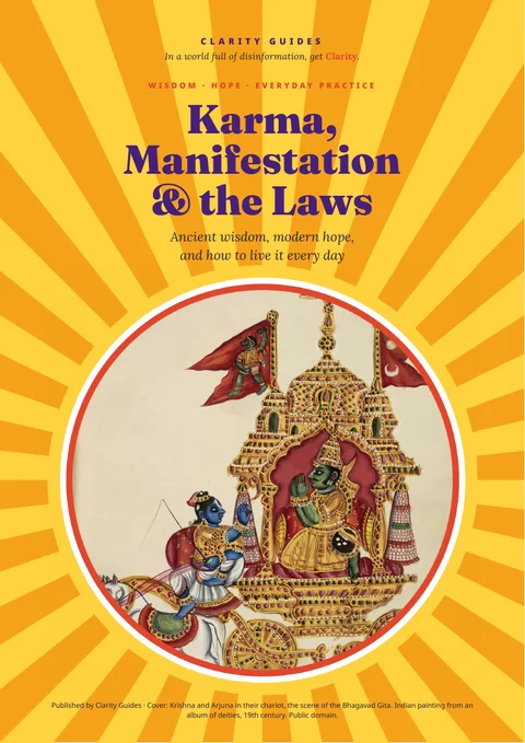 Cover of Karma, Manifestation & the Laws