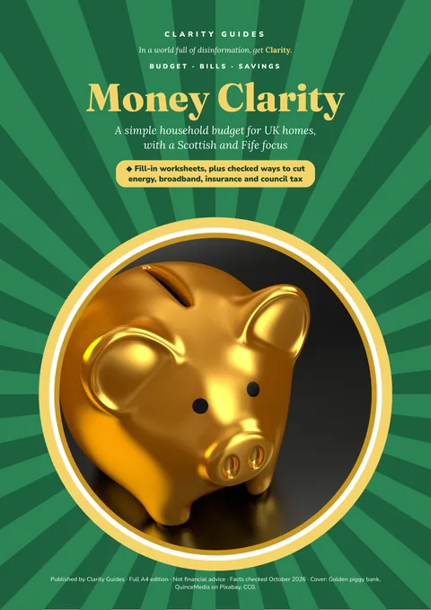 Cover of Money Clarity: A Simple Household Budget