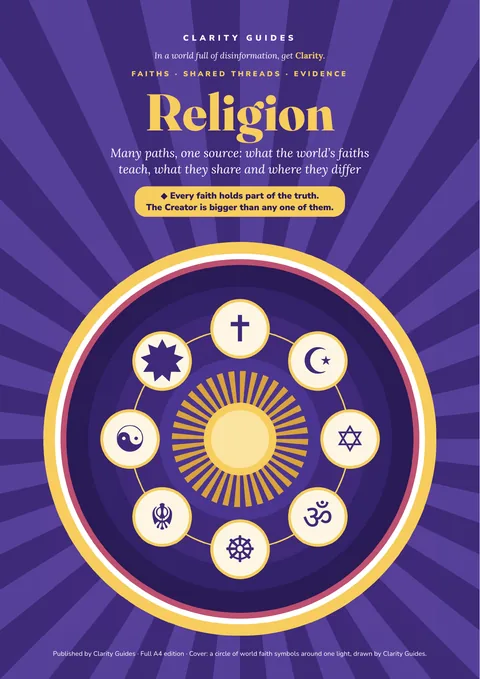 Cover of Religion: Many Paths, One Source