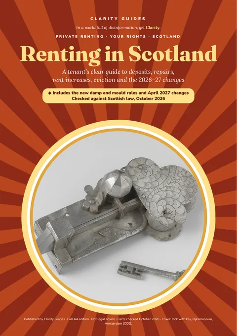 Cover of Renting in Scotland: A Tenant’s Guide