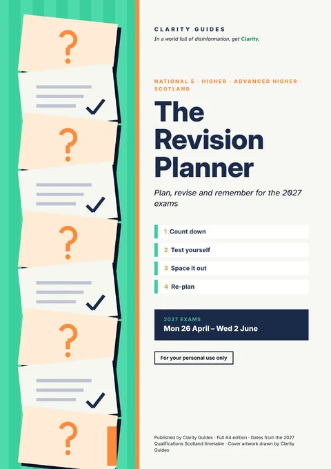 Cover of The Revision Planner