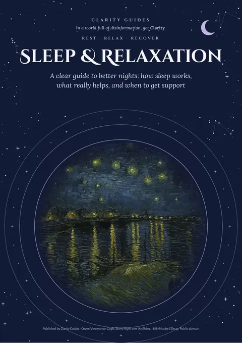 Cover of Sleep & Relaxation: A Clear Guide to Better Nights