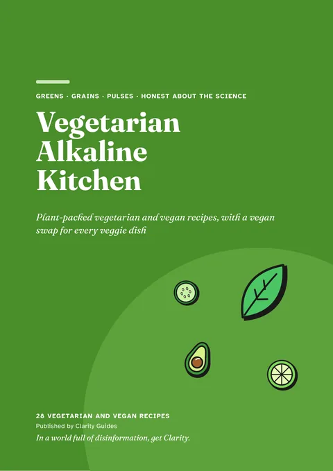 Cover of Vegetarian Alkaline Kitchen cookbook