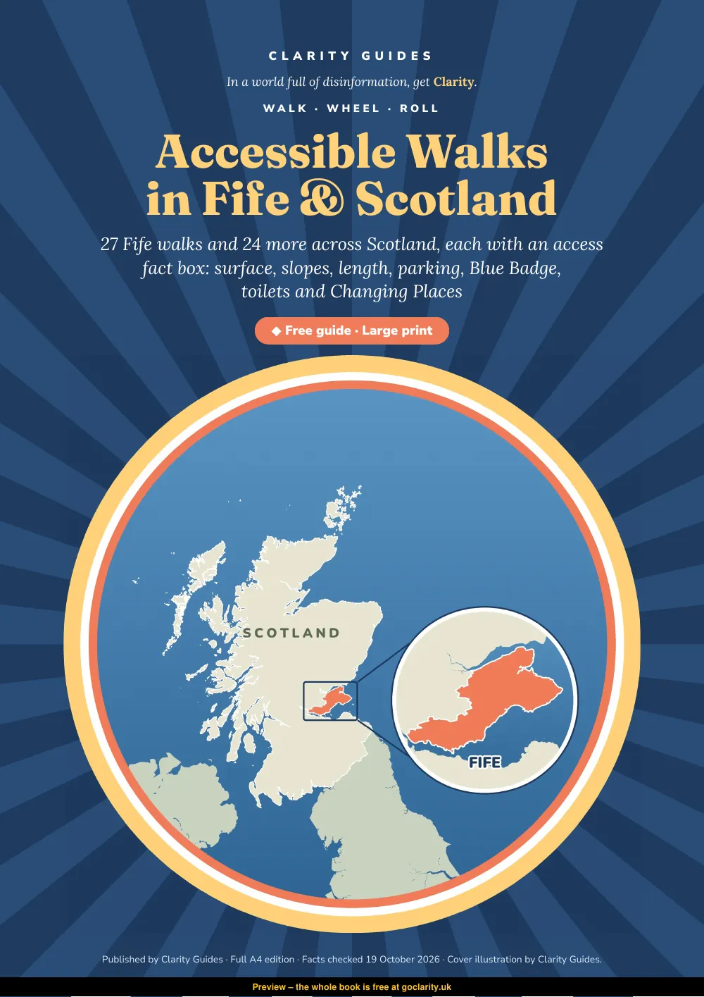 Accessible Walks in Fife & Scotland, preview page 1