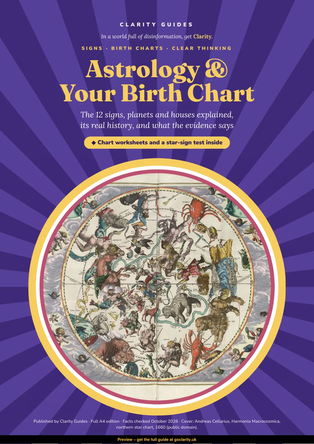 Astrology & Your Birth Chart, preview page 1