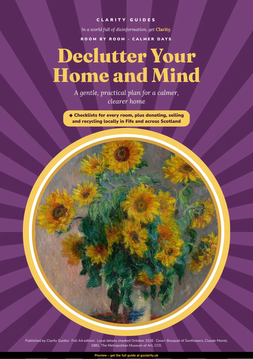 Declutter Your Home and Mind, preview page 1