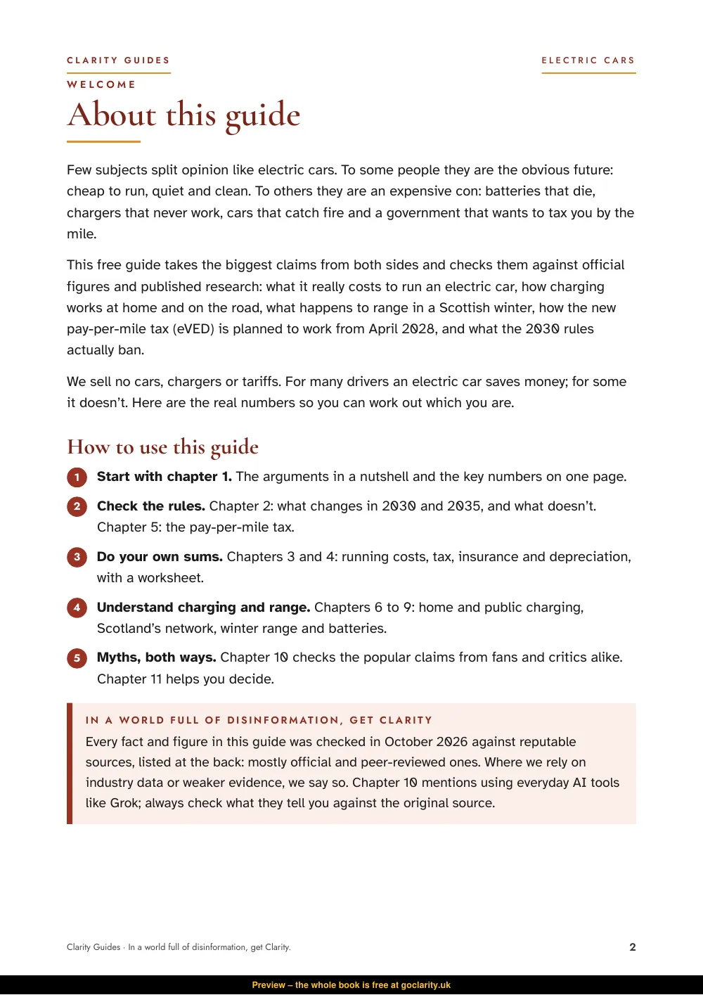 Electric Cars, preview page 2