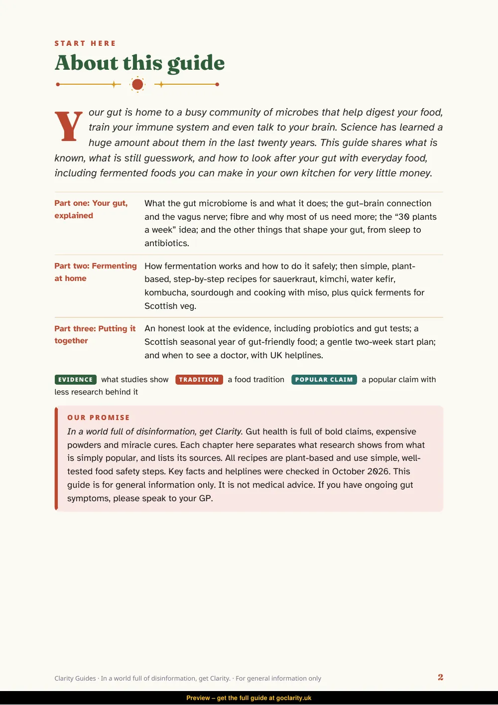 Gut Health & Fermenting, preview page 2