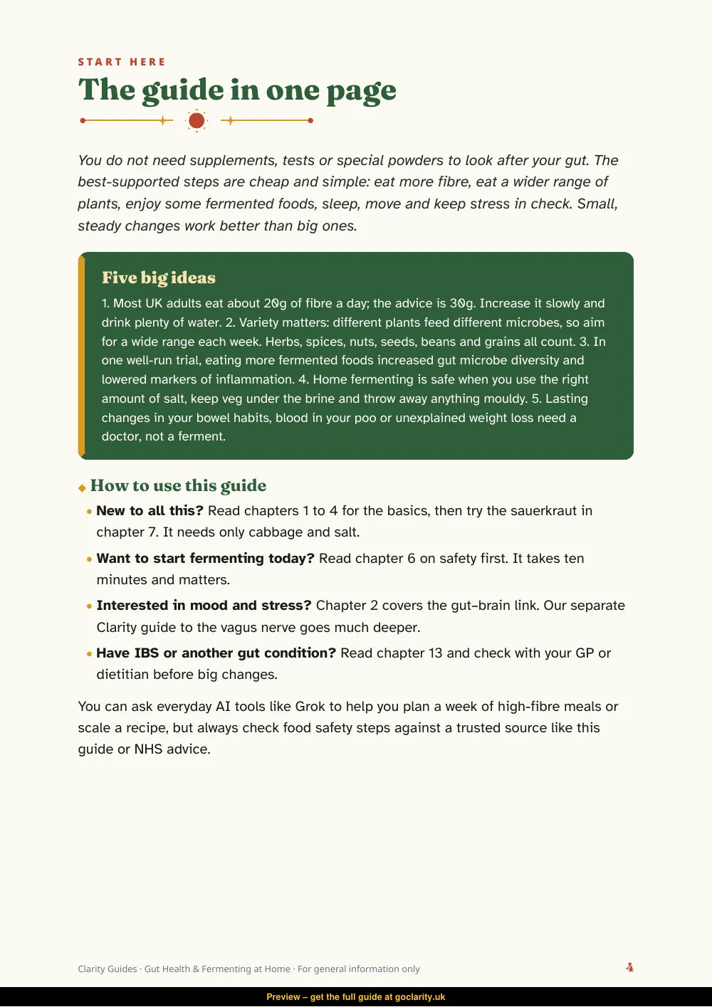 Gut Health & Fermenting, preview page 4