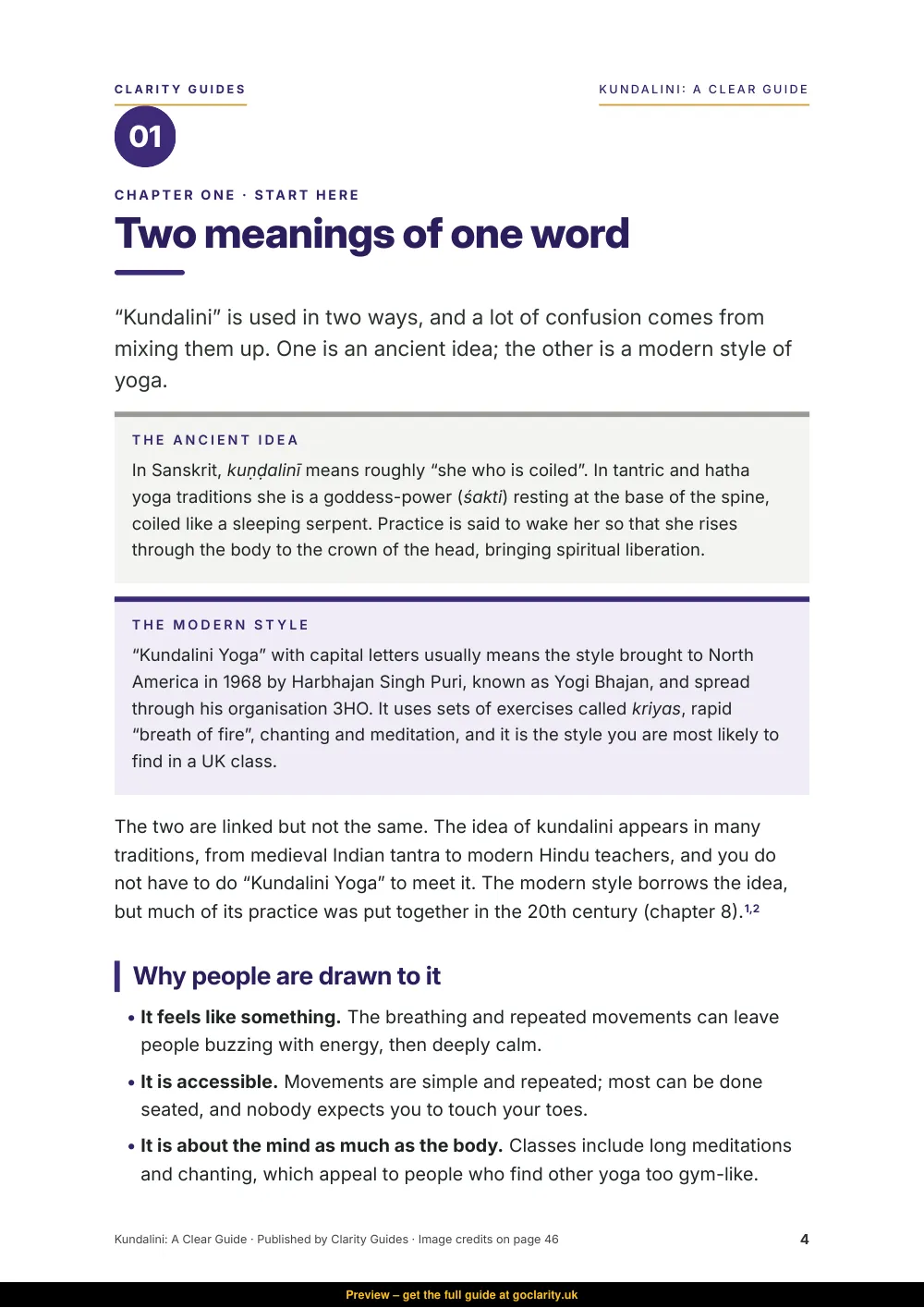 Kundalini, preview page 4