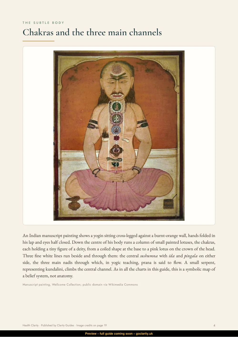 Prana & Breathwork, preview page 4