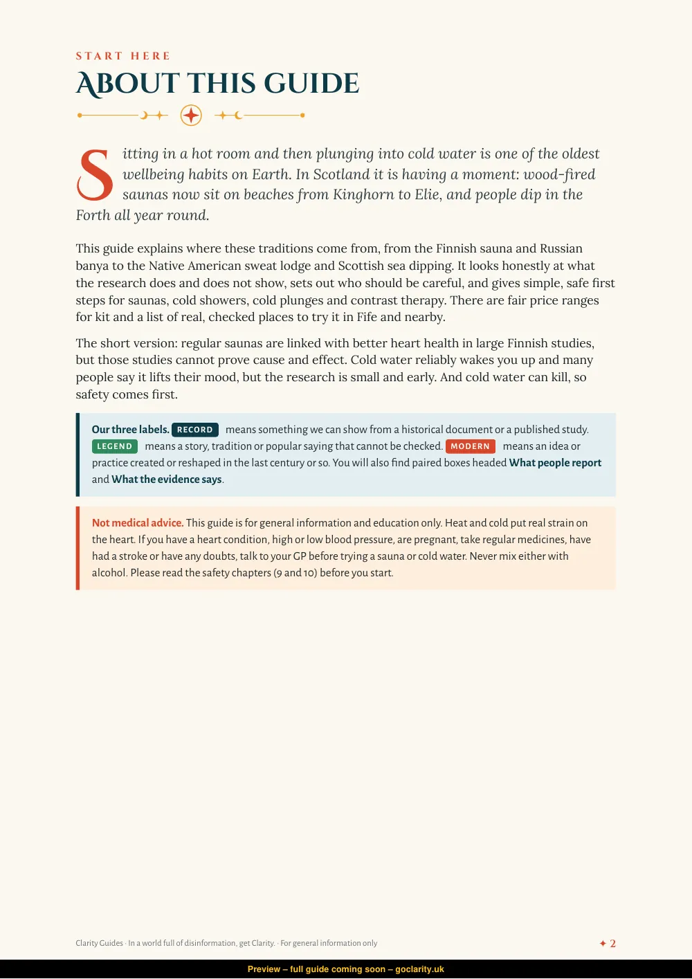 Saunas & Cold Plunge, preview page 2