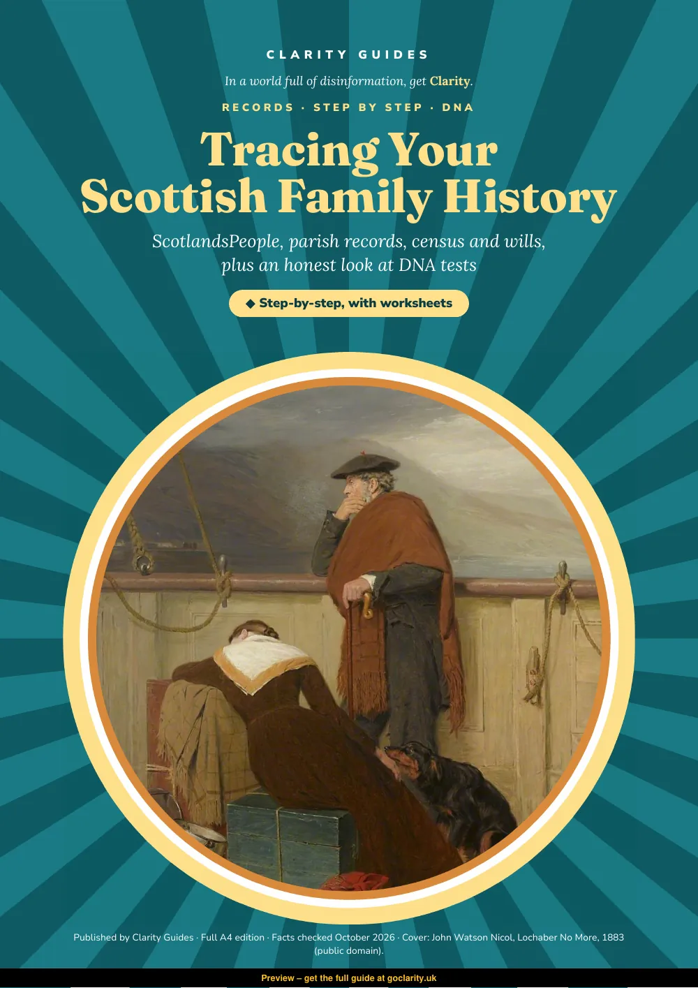 Scottish Family History & DNA, preview page 1