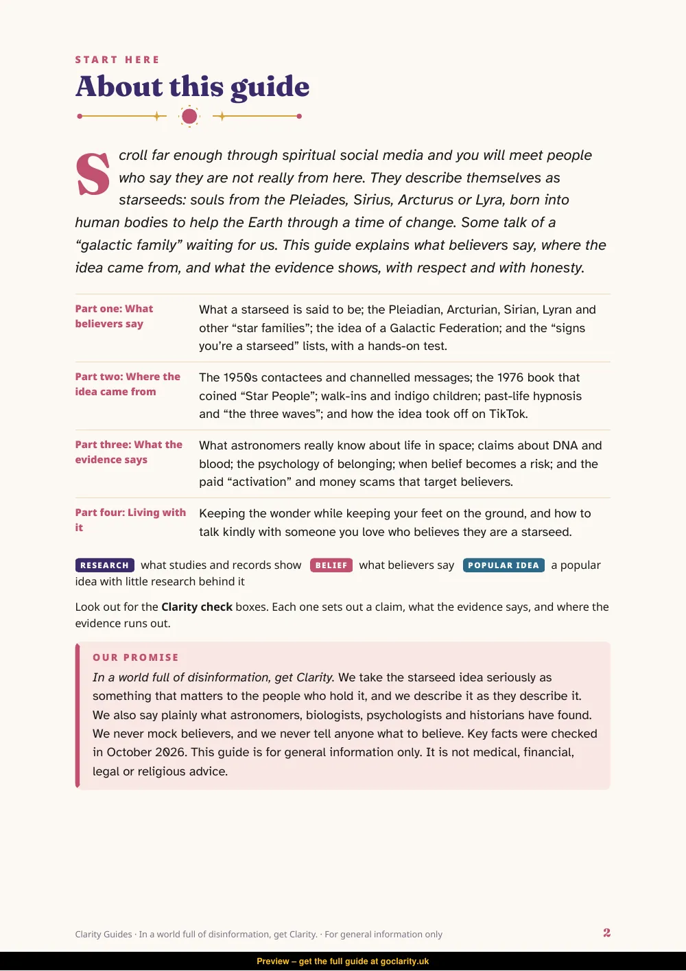 Starseeds, preview page 2