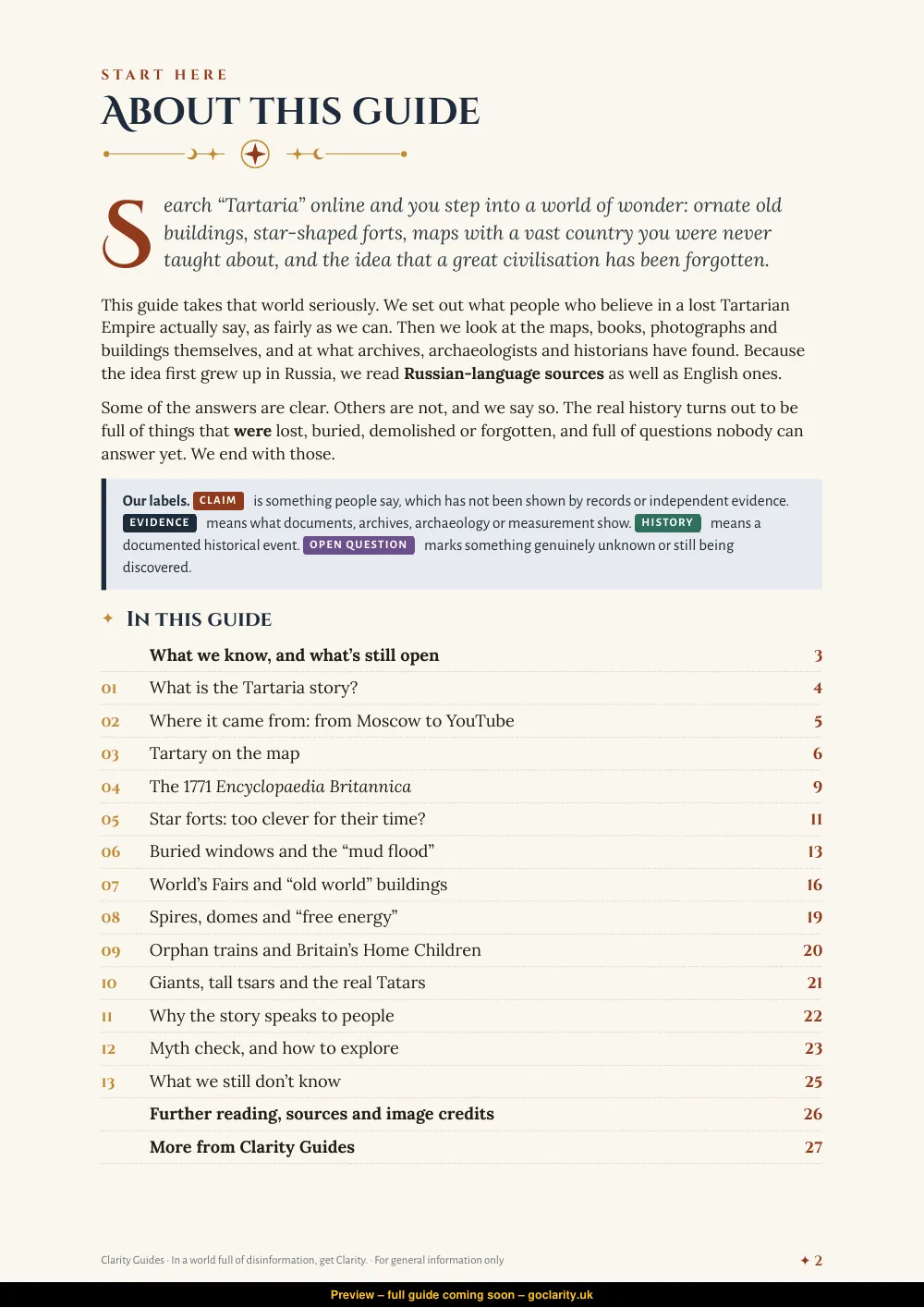 Tartaria, preview page 2