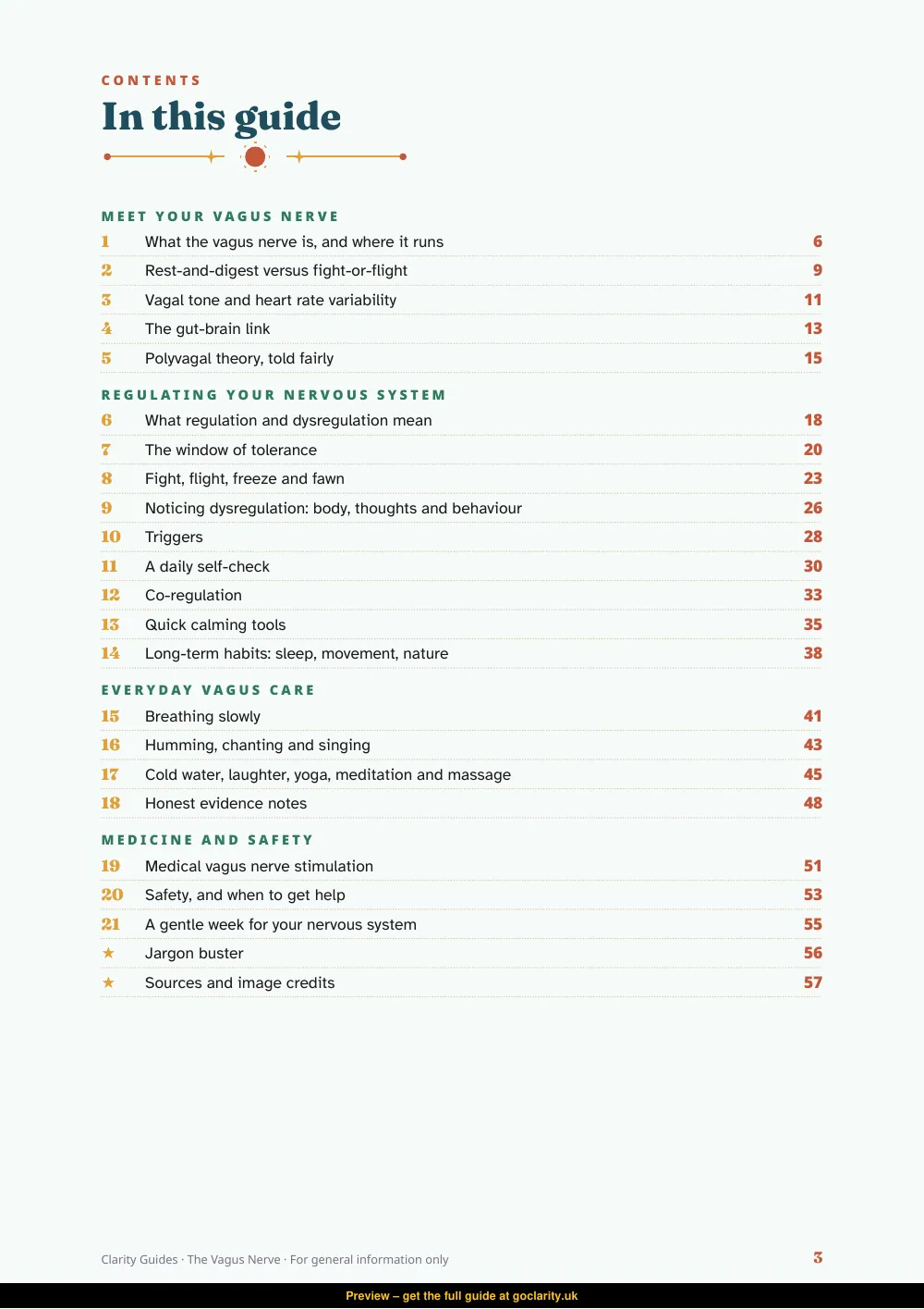 The Vagus Nerve, preview page 3