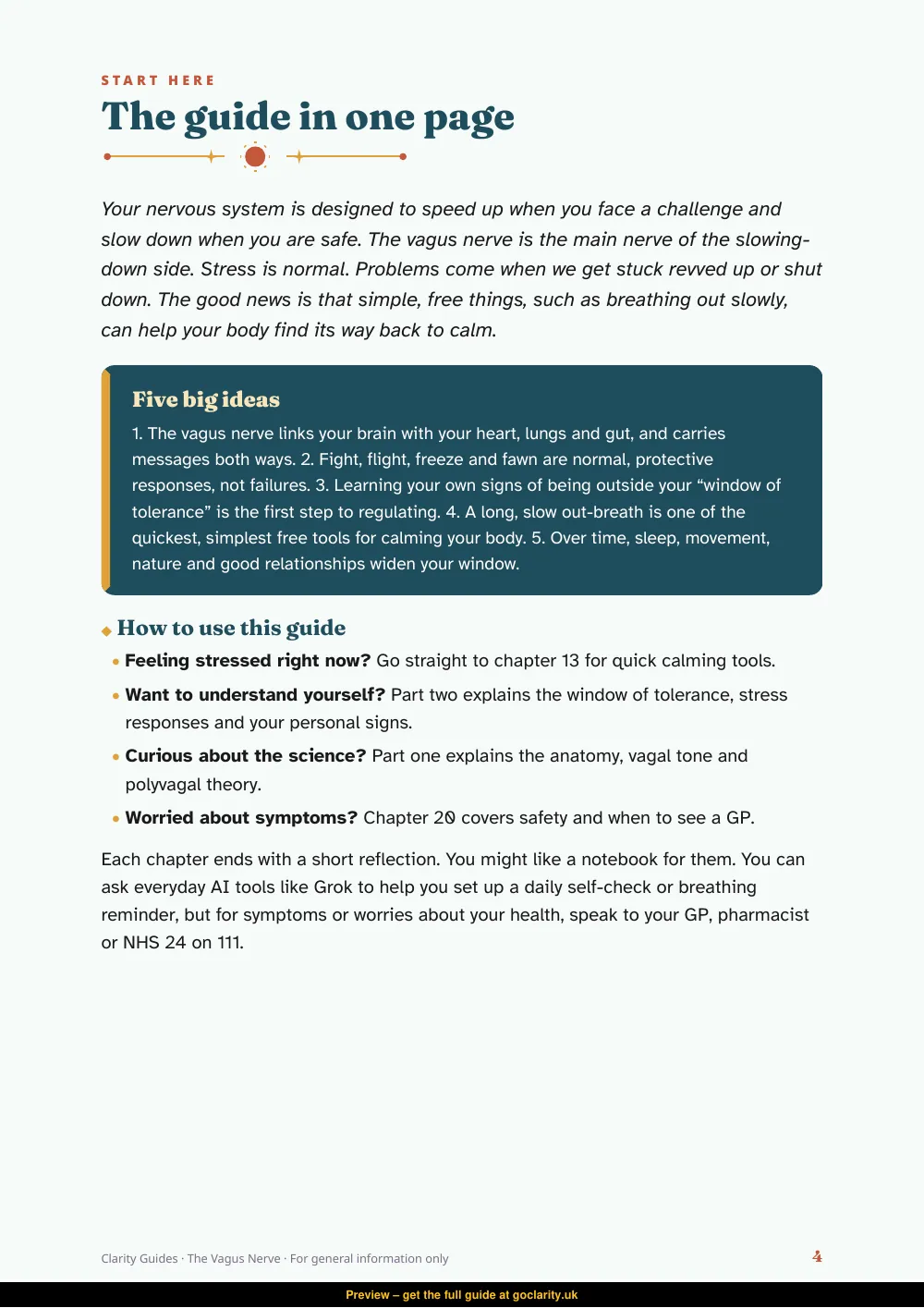 The Vagus Nerve, preview page 4