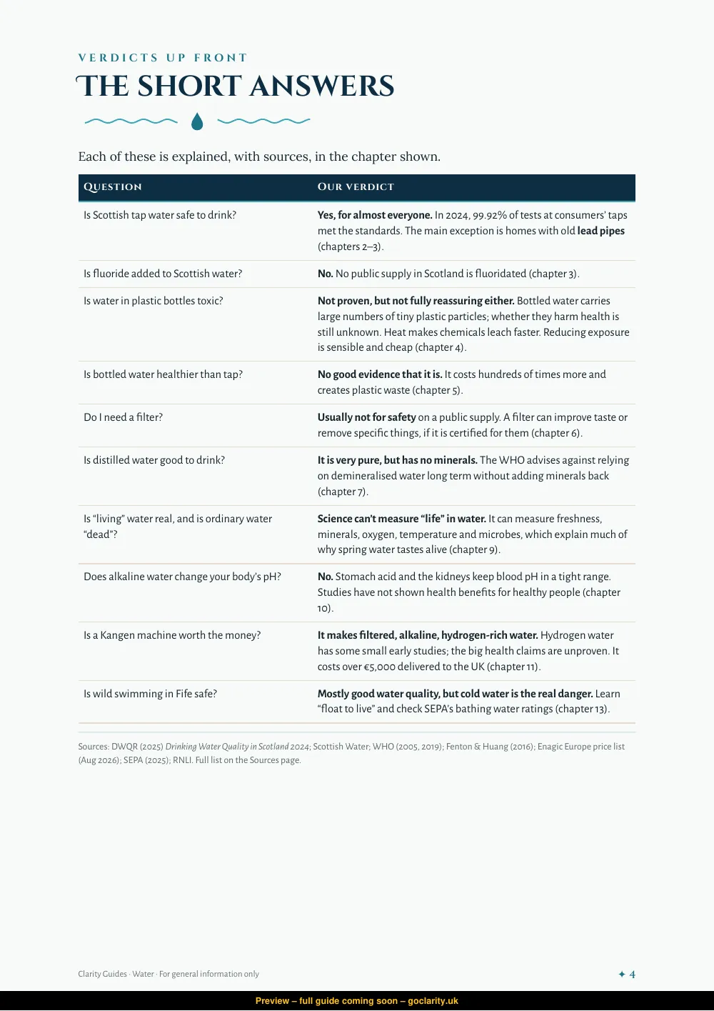 Water, preview page 4